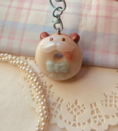 Poro Donut Bag Charm - Bow version