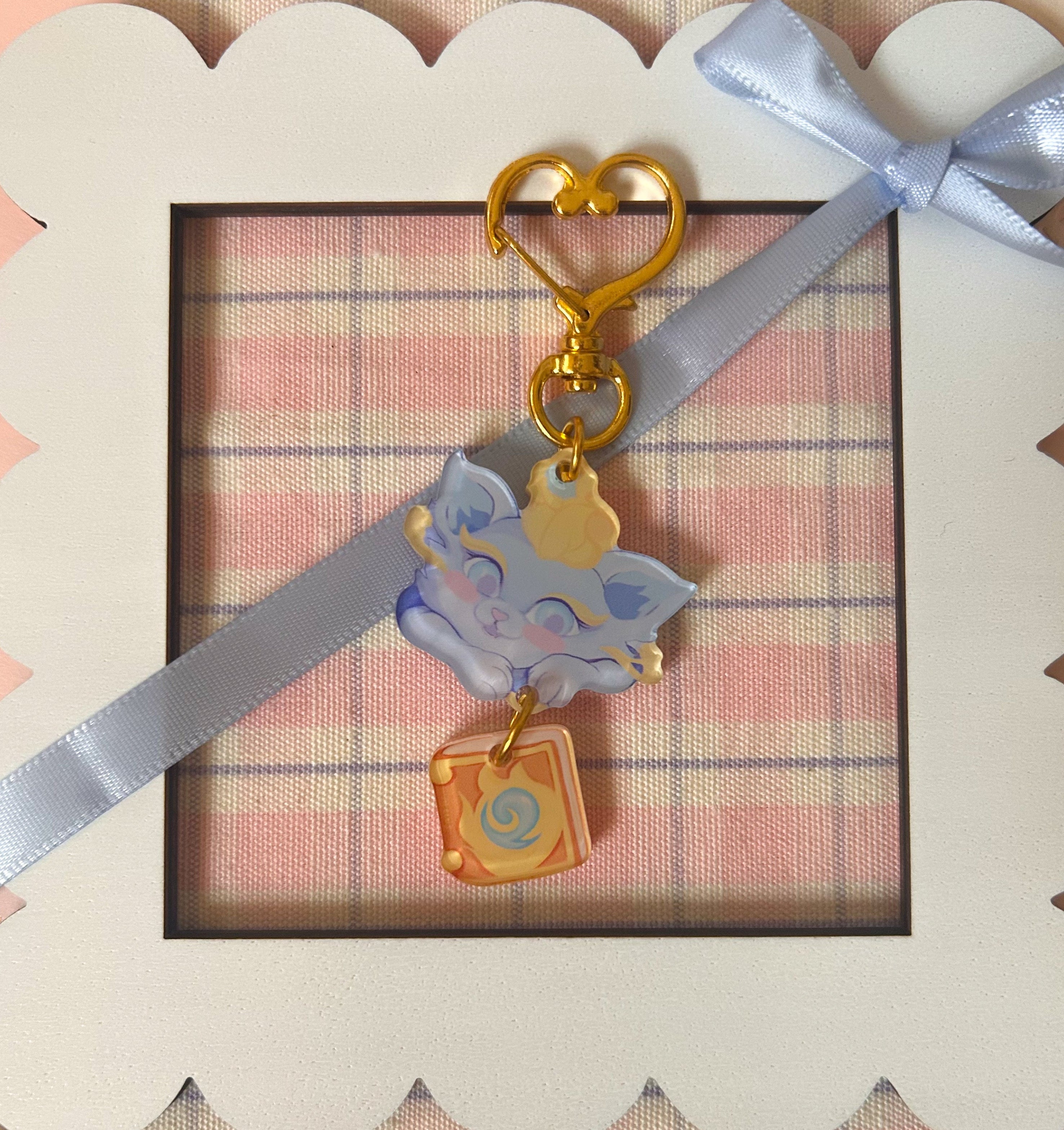 Book & Yuumi Acrylic Charms