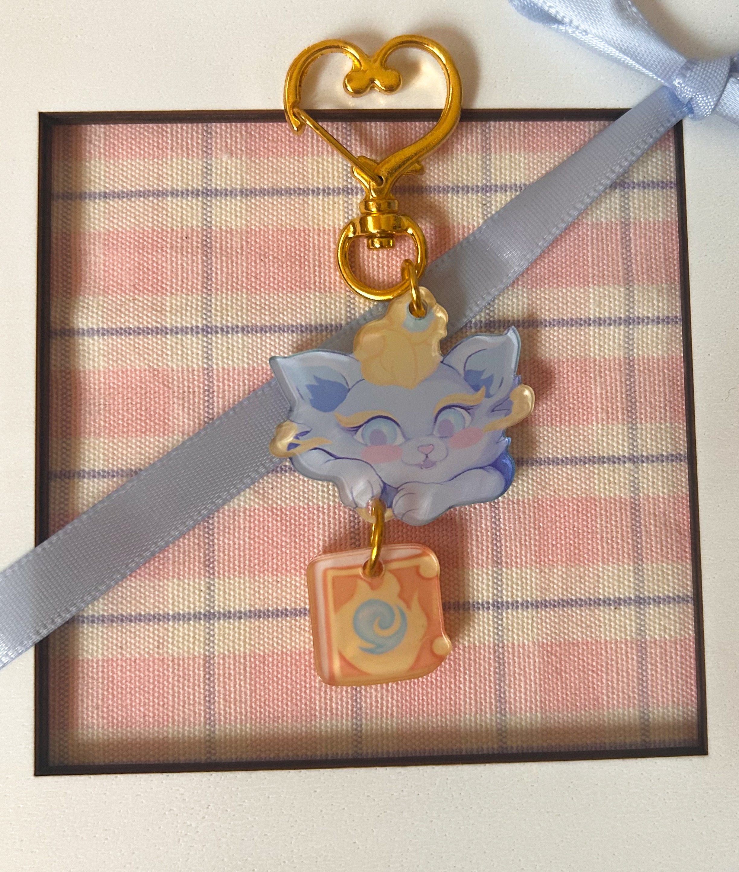 Book & Yuumi Acrylic Charms