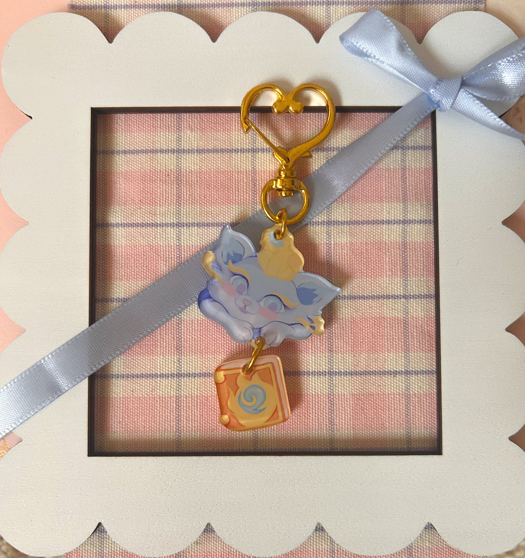 Book & Yuumi Acrylic Charms