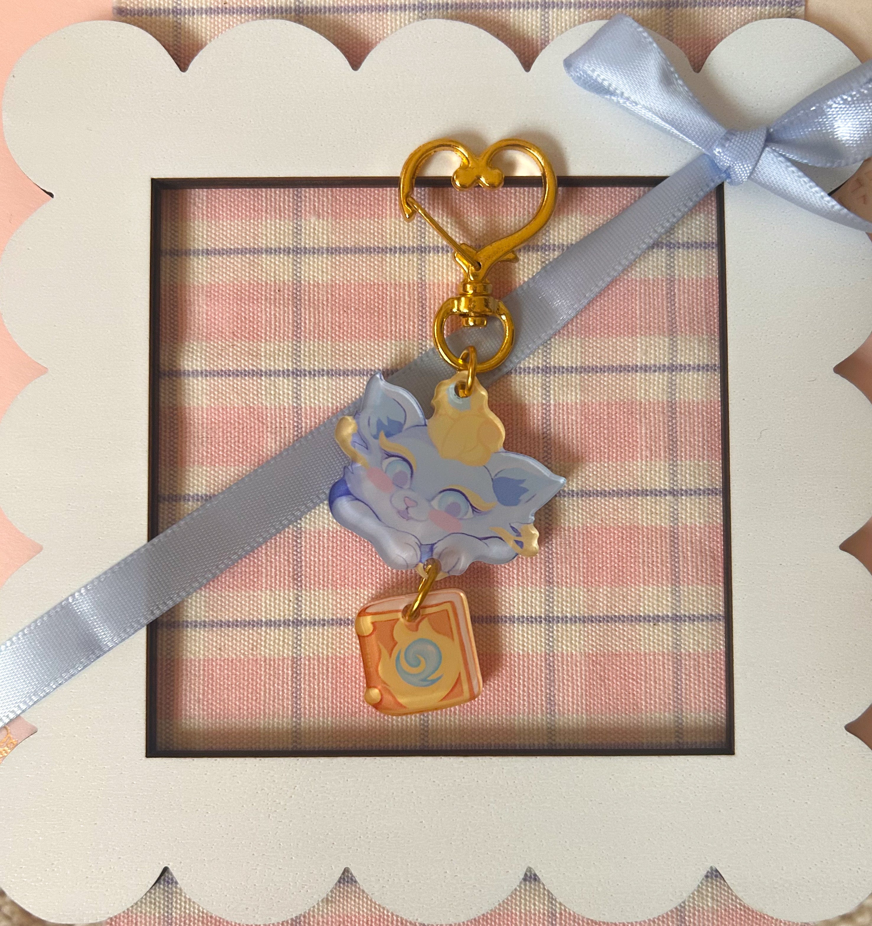 Book & Yuumi Acrylic Charms